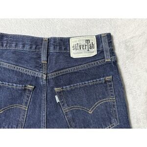 Levis SilverTab 94 Baggy Jeans Mens 26x29 Dark Wash Blue‎ Straight Leg